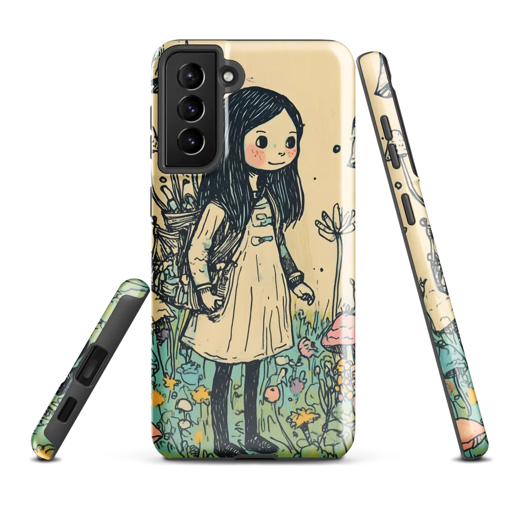 A Whimsical Journey Through a Colorful Meadow