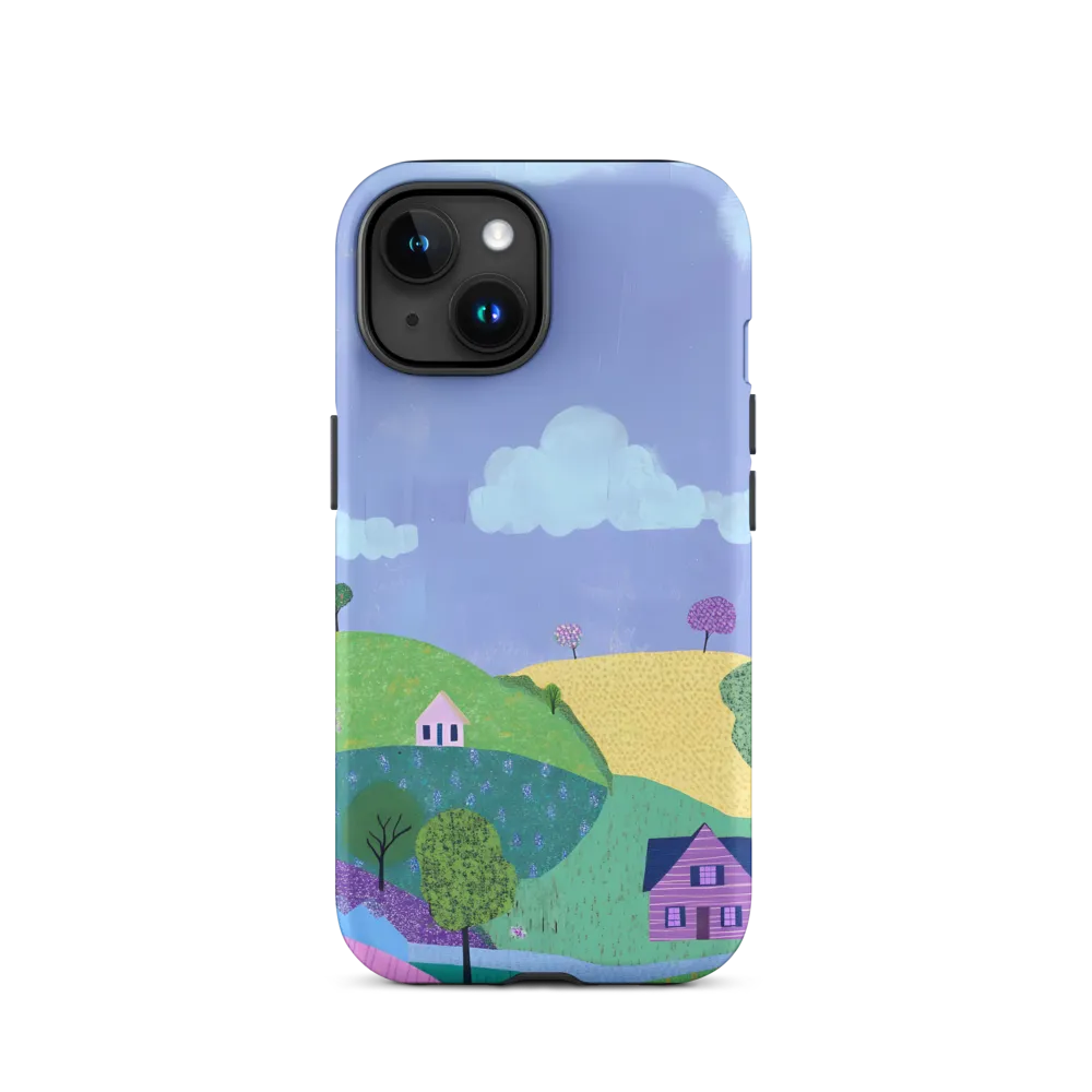 Whimsical Hills and Quaint Homes