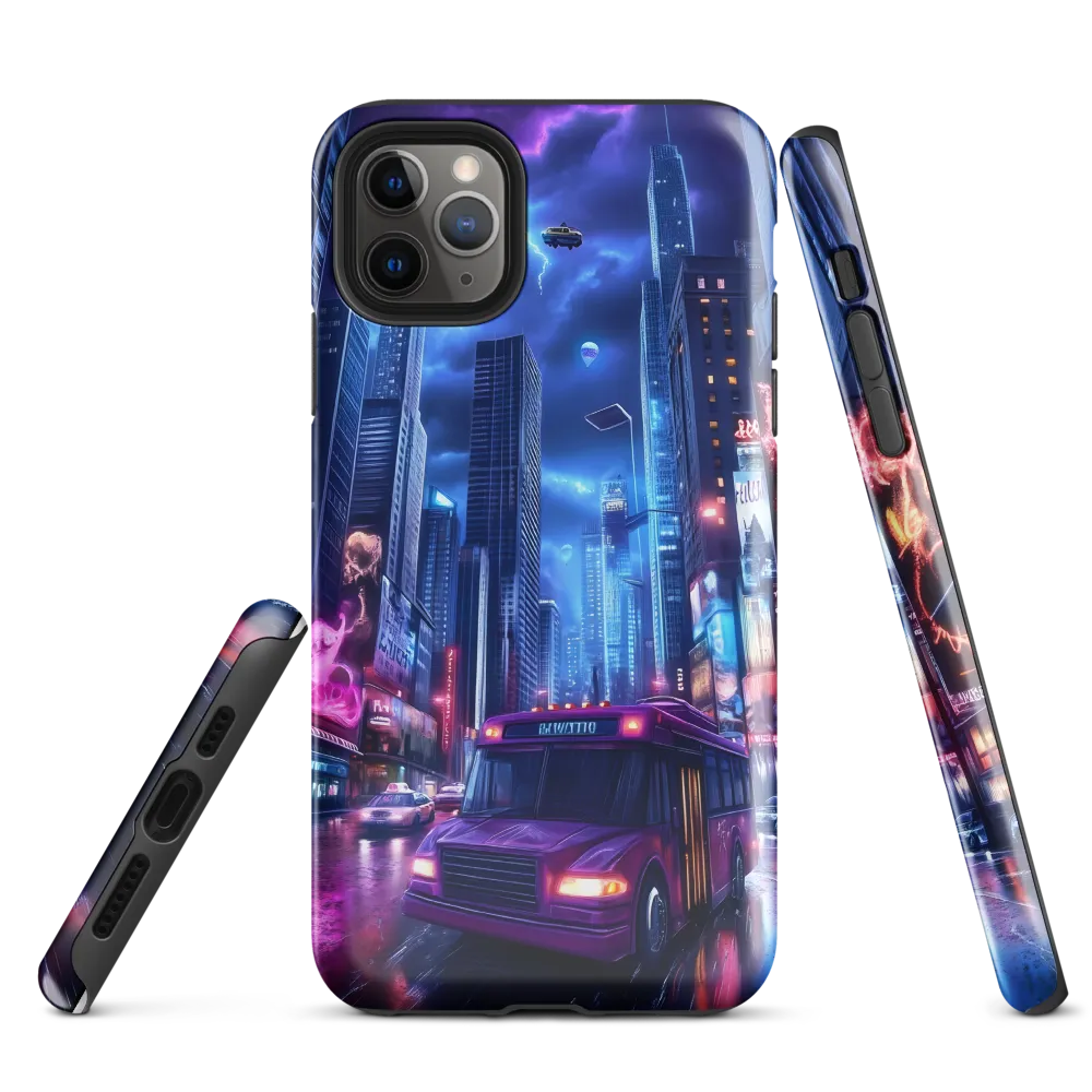 City of Neon Dreams | Phone Case |  11 Pro Max | Tough Case | Glossy