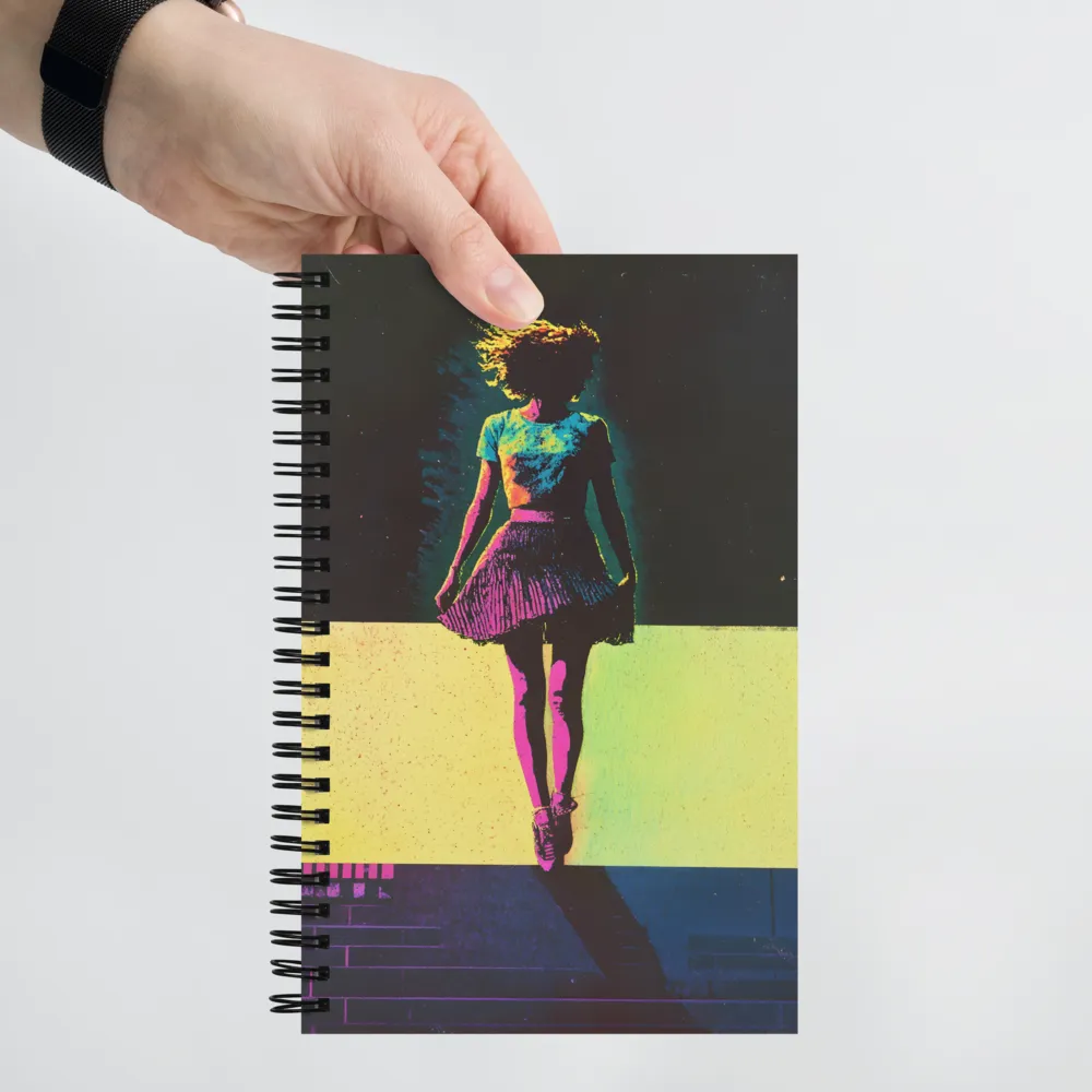 Dynamic Stride | Spiral Notebook