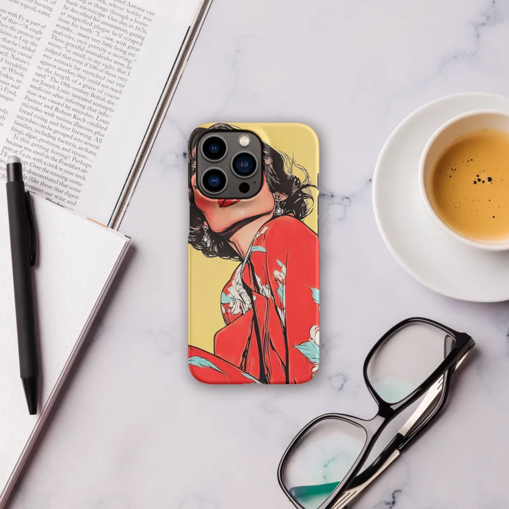 Striking Elegance in Pop Art | Phone Case |  13 Pro | Snap Case | Matte