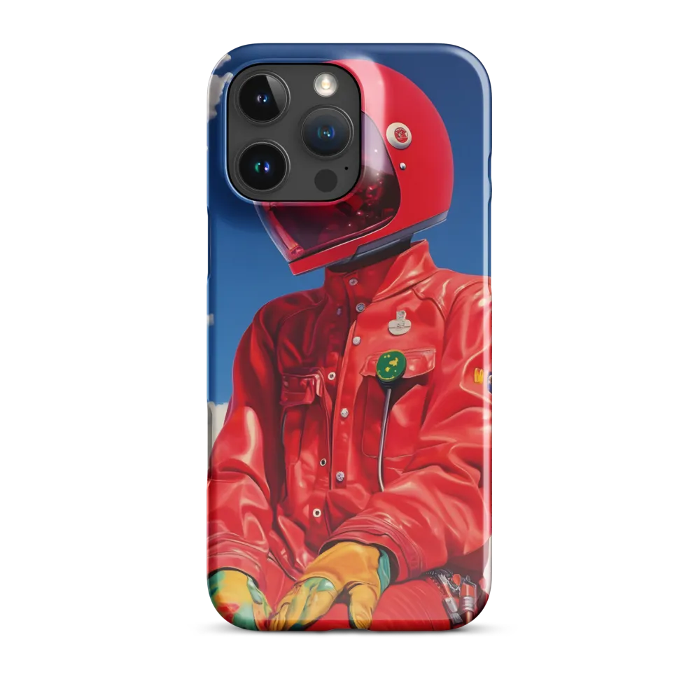 Astronaut in Crimson
