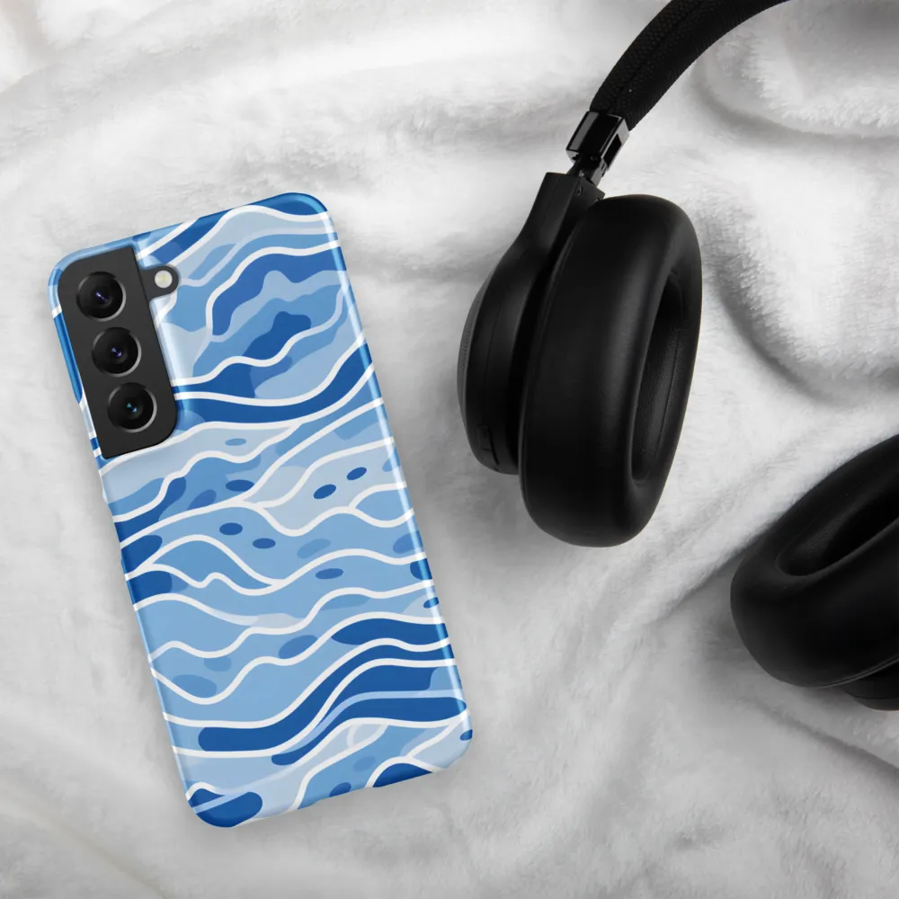Fluid Harmony | Phone Case |  S22 | Snap Case | Matte