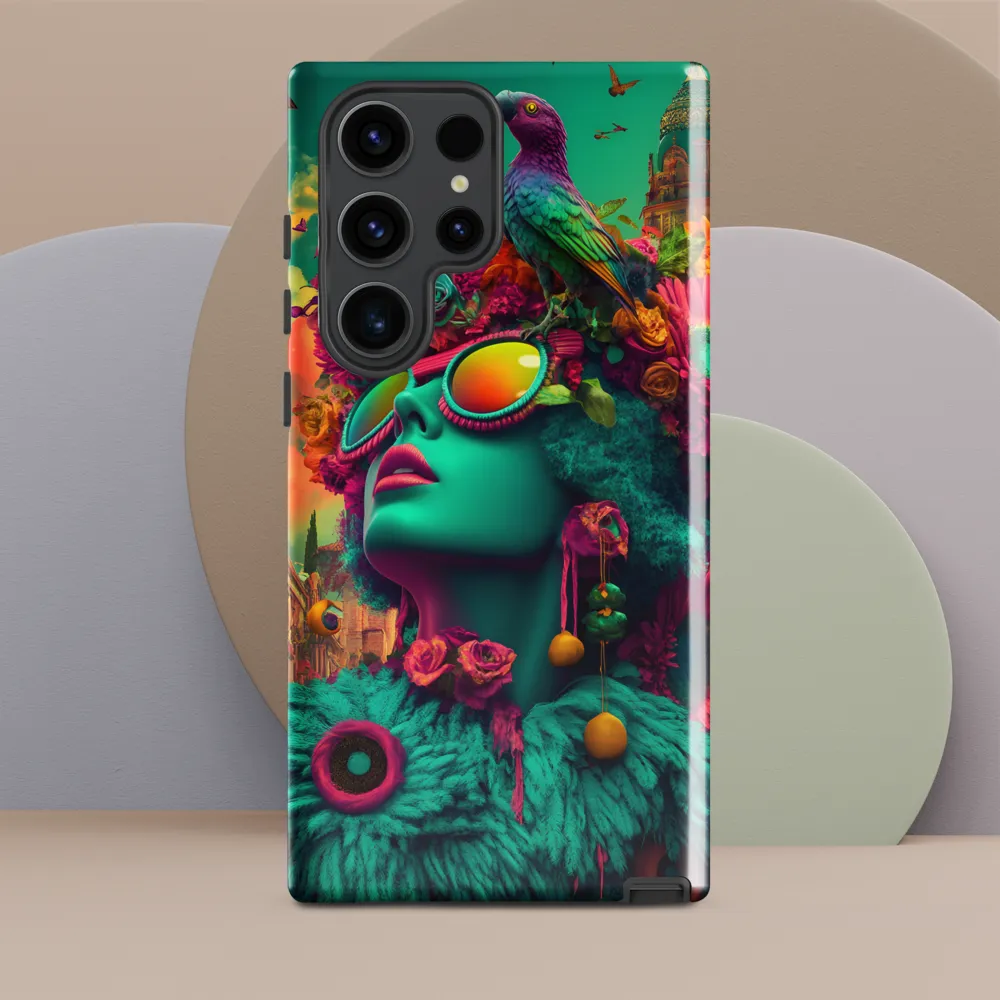 Whimsical Flora | Phone Case |  S23 Ultra | Tough Case | Glossy