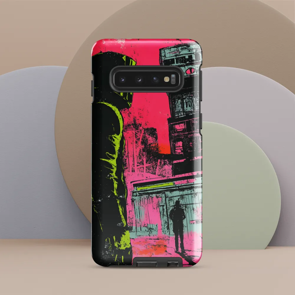 Urban Echoes of Mystery | Phone Case |  S10 | Tough Case | Glossy