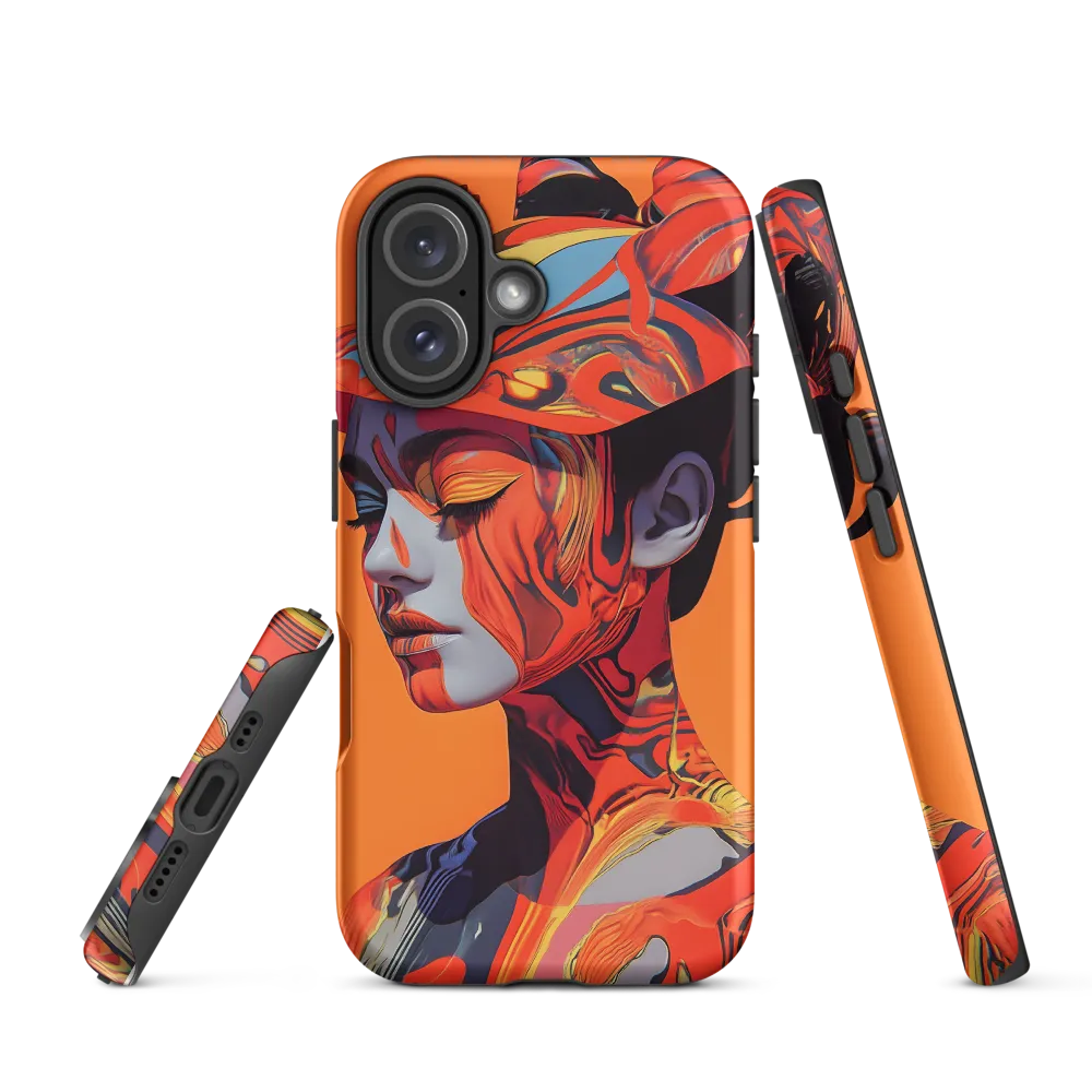 Vibrant Echoes of Identity | Phone Case