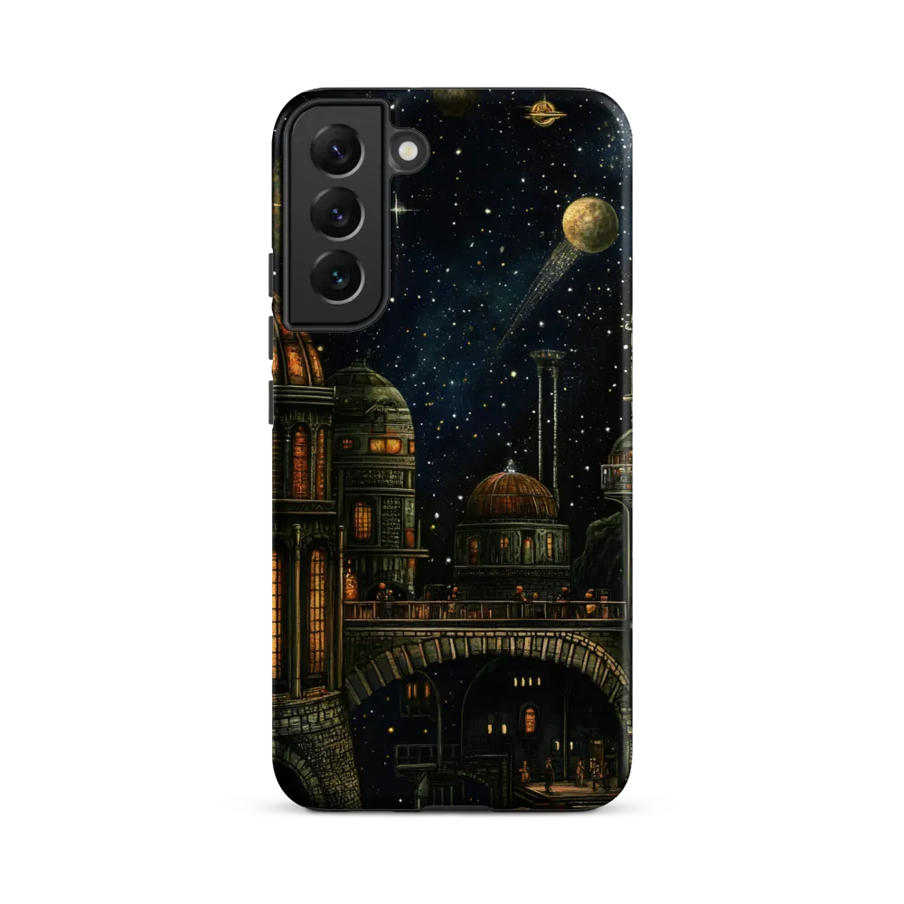Celestial City: A Journey Through the Cosmos | Phone Case |  S22 Plus | Tough Case | Matte