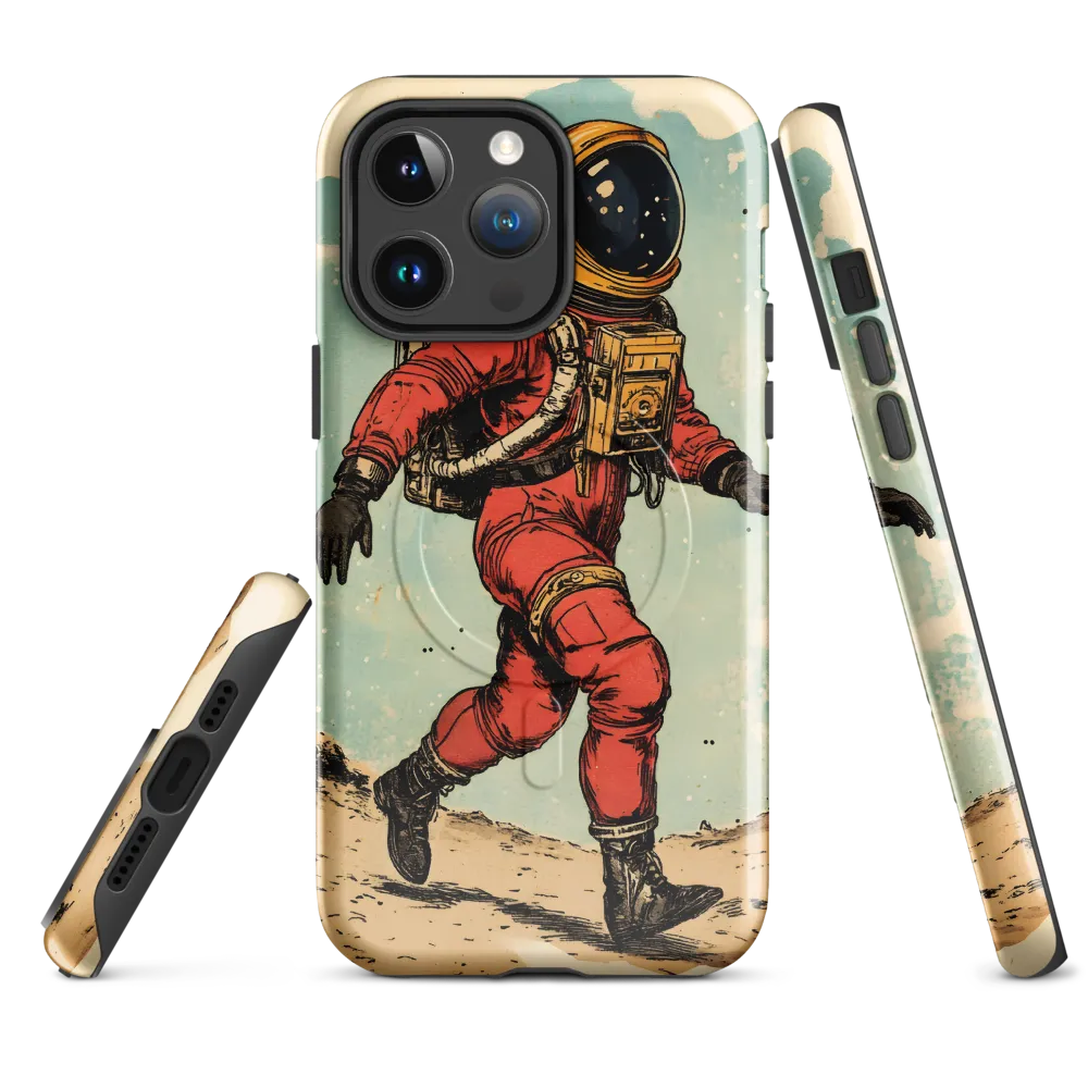 The Cosmic Wanderer | Phone Case |  14 Pro Max | MagSafe® Tough Case | Glossy