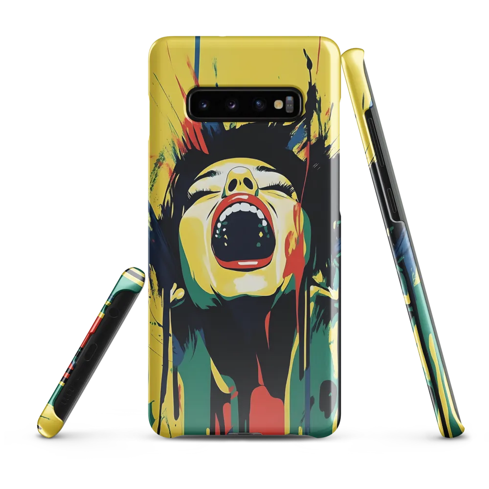 Eruption of Emotion | Phone Case |  S10 Plus | Snap Case | Glossy