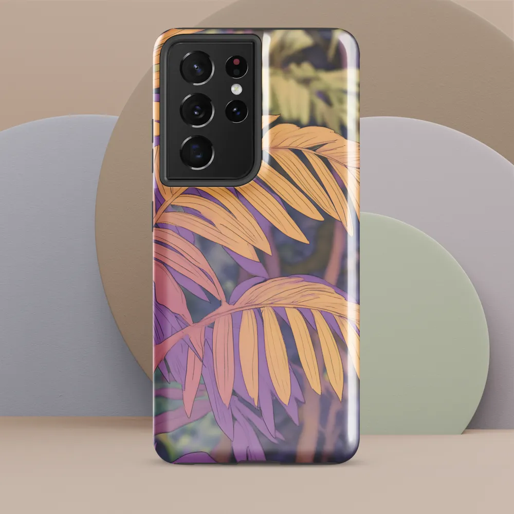 Harmonious Leaves in Digital Twilight
