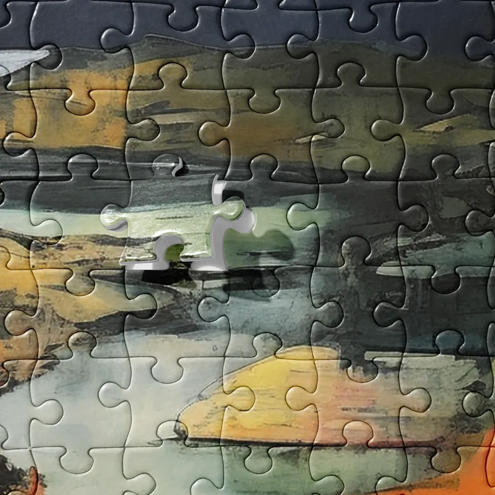 Harmony of Nature: An Abstract Journey | Jigsaw Puzzle | 520 pieces