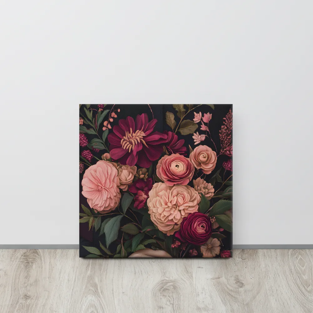 Botanical Elegance | Canvas | 16″×16″