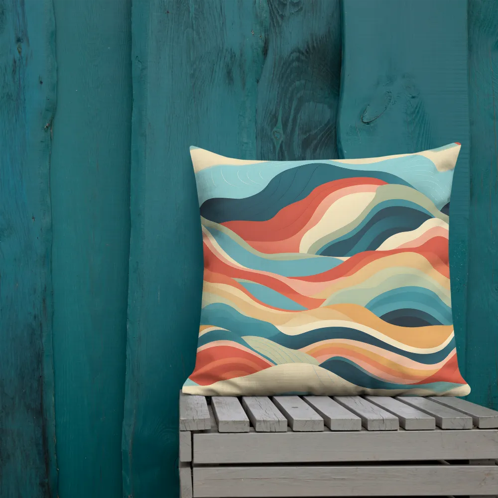 Waves of Tranquility | Pillow & Pillow Case | Multiple Sizes