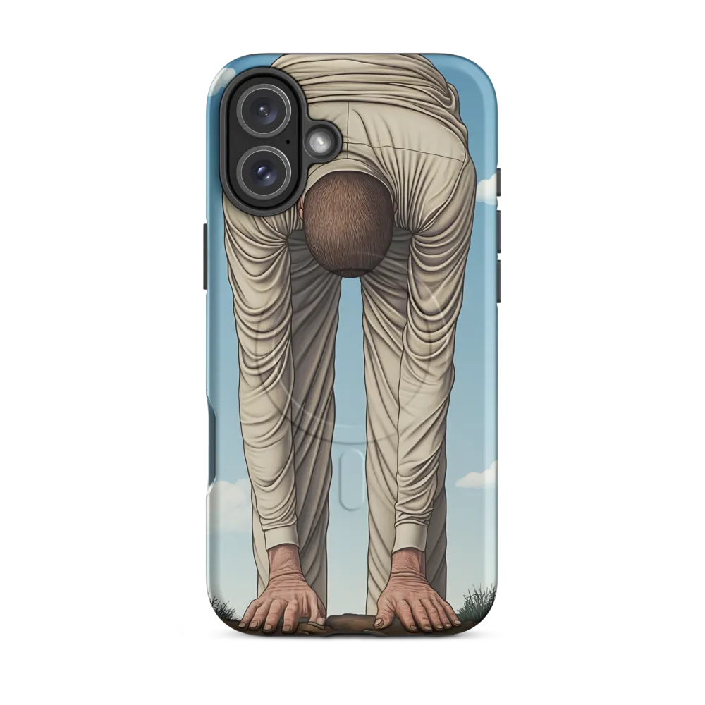 Bowing to the Earth | Phone Case |  16 Plus | MagSafe® Tough Case | Matte