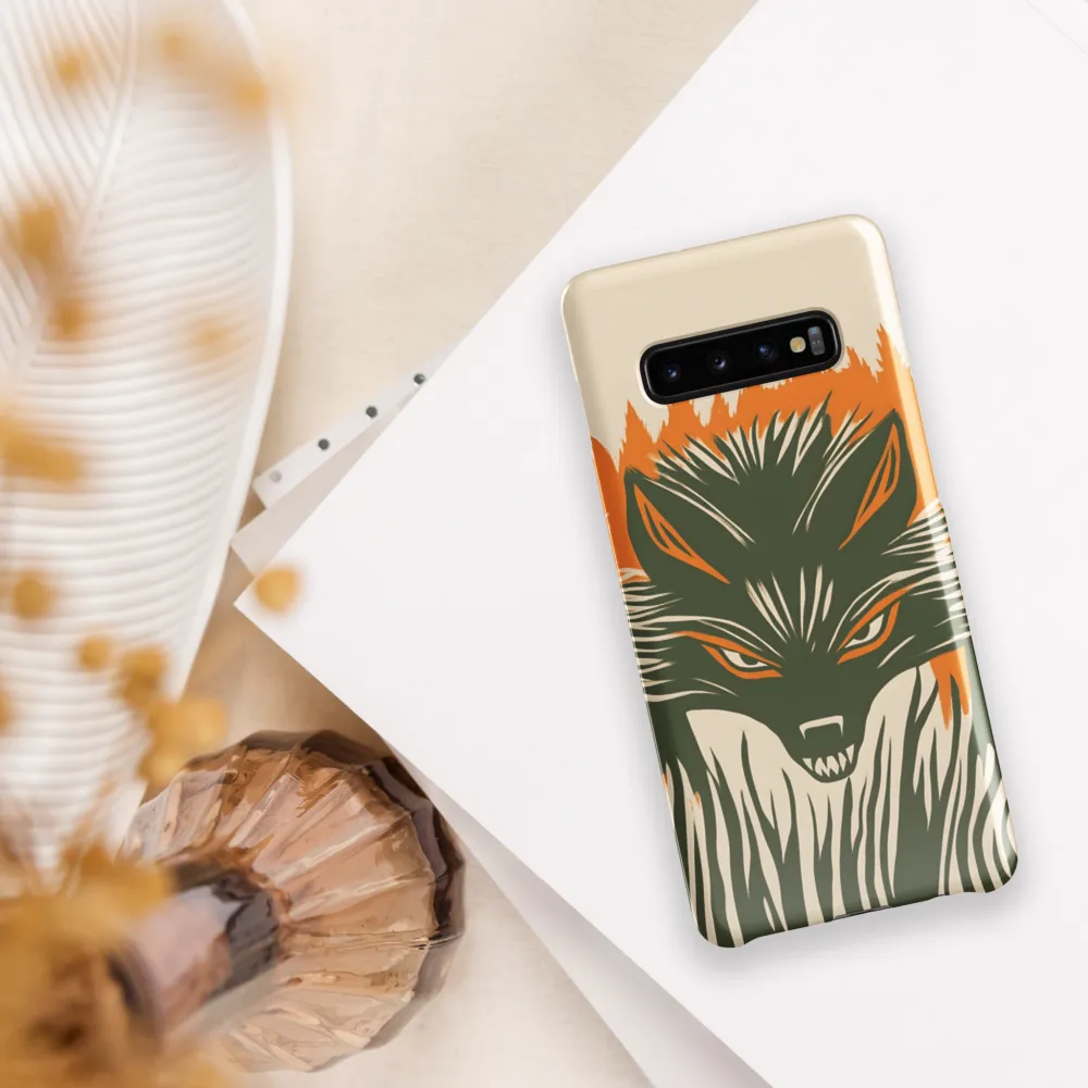 The Fierce Guardian of the Forest | Phone Case |  S10 Plus | Snap Case | Glossy