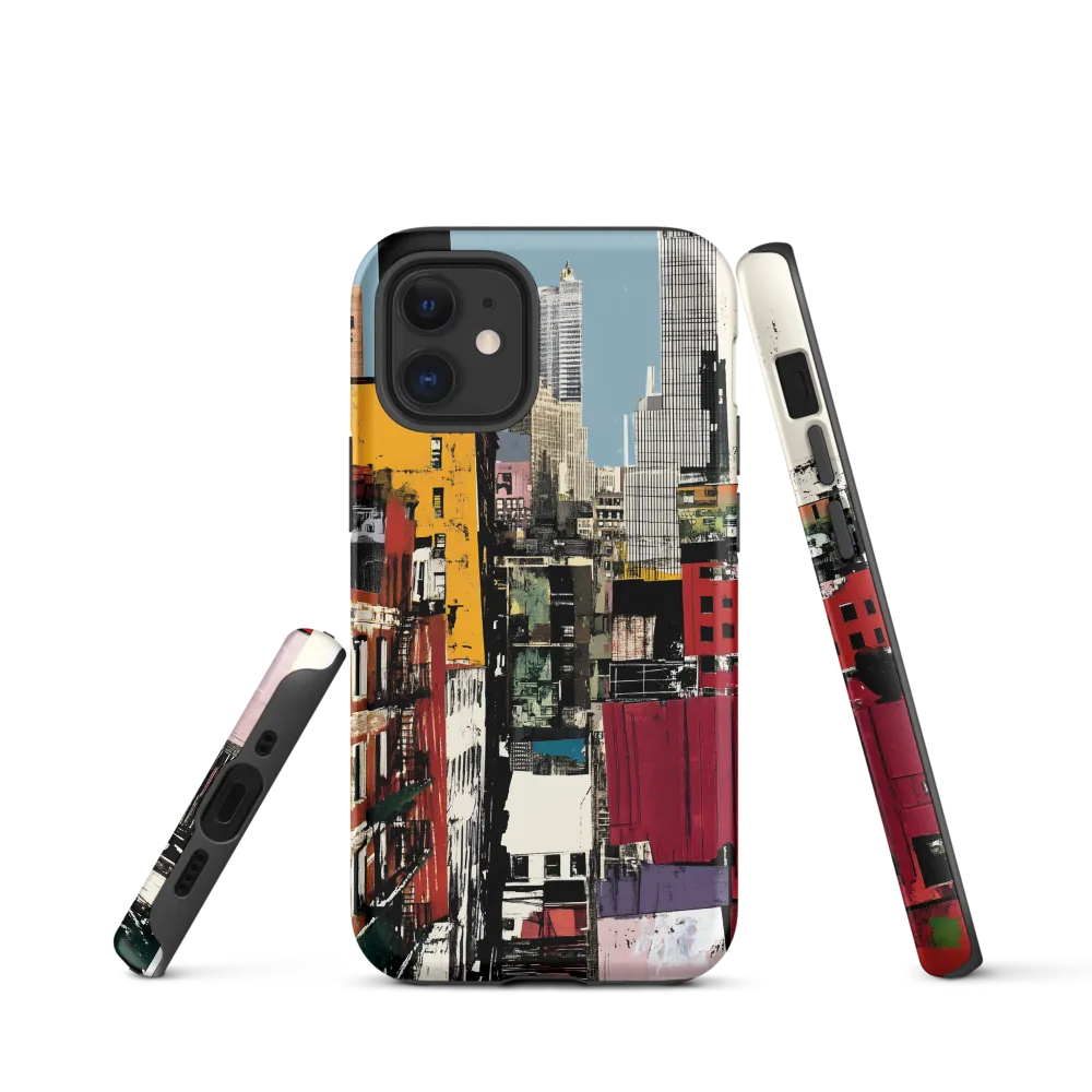 Urban Collage: A Vivid Cityscape