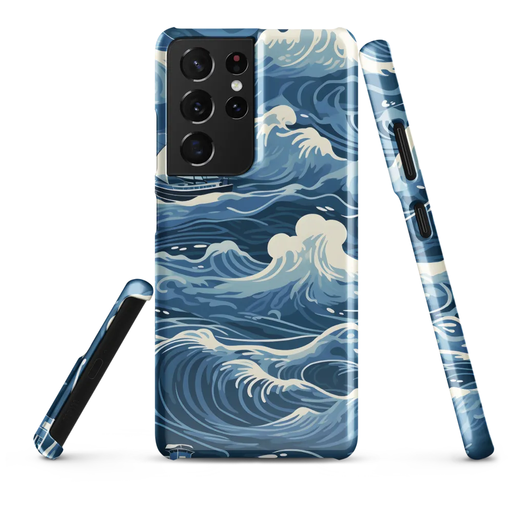 Nautical Dreams: Waves of Adventure | Phone Case |  S21 Ultra | Snap Case | Glossy