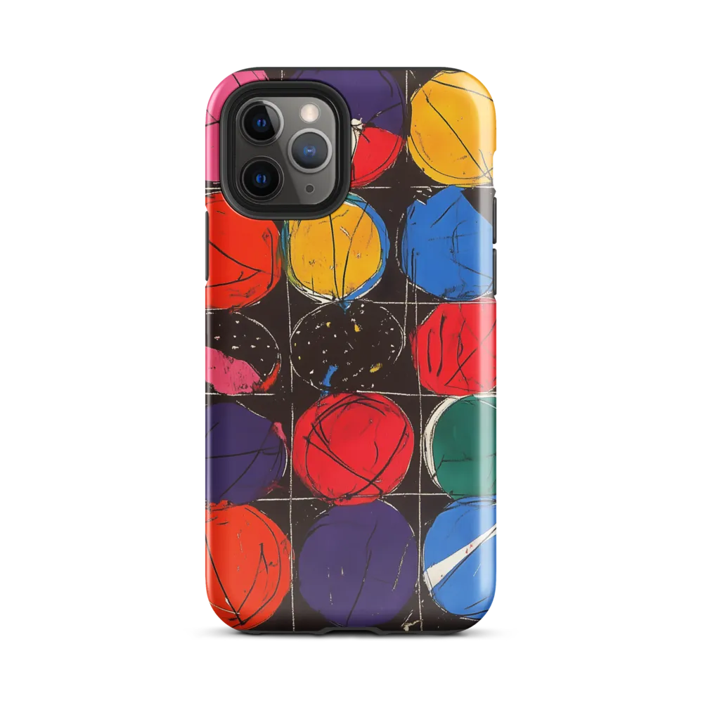 Colorful Circles in Abstract Harmony
