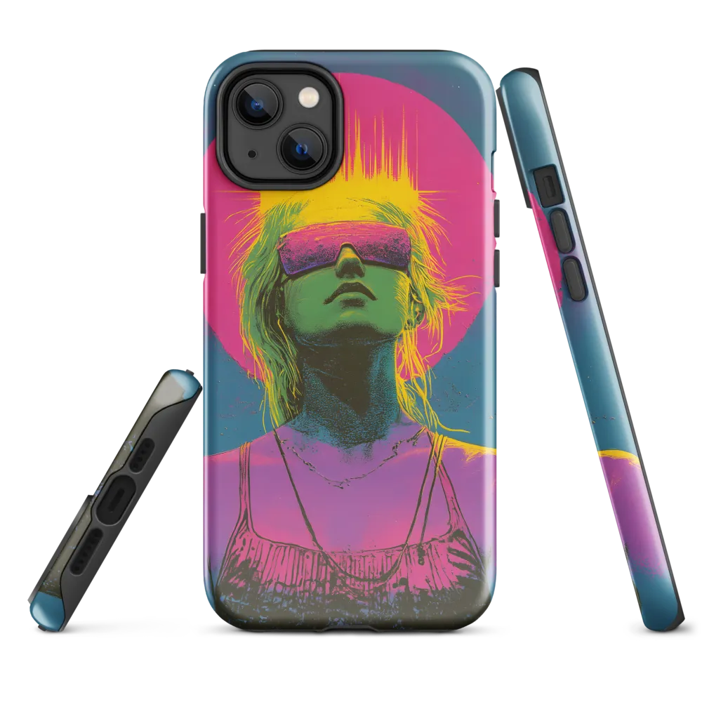 Neon Dreams: Portrait of a Modern Muse