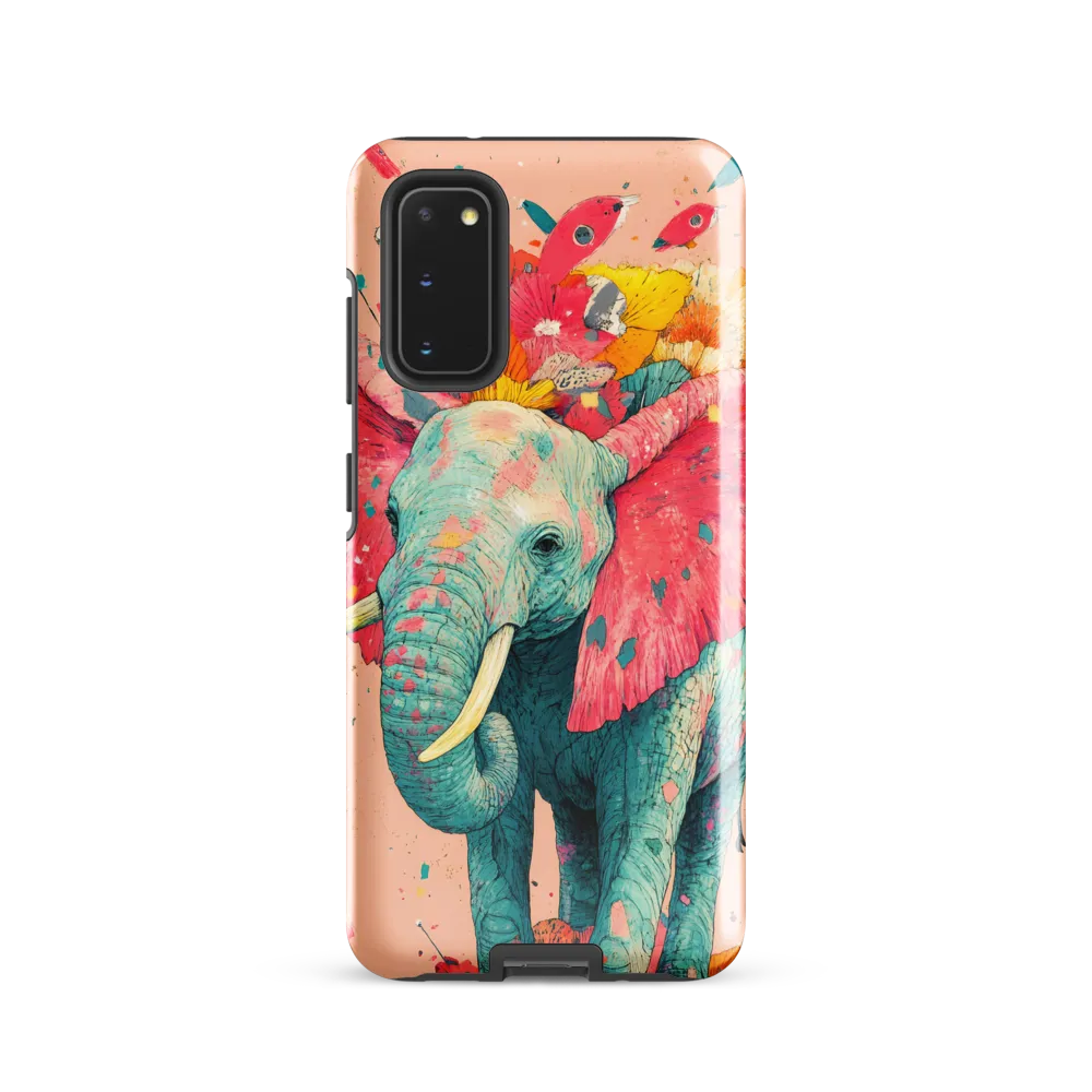 Whimsical Elegance: The Floral Elephant