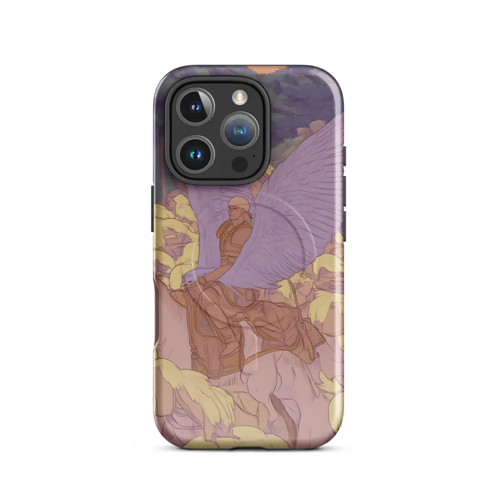 The Winged Guardian | Phone Case |  16 Pro | MagSafe® Tough Case | Glossy