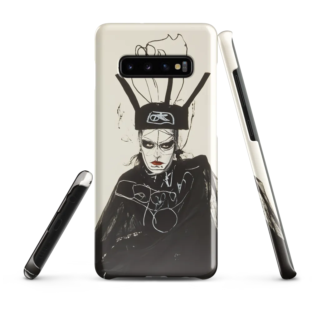 Mystique in Monochrome | Phone Case |  S10 Plus | Snap Case | Glossy