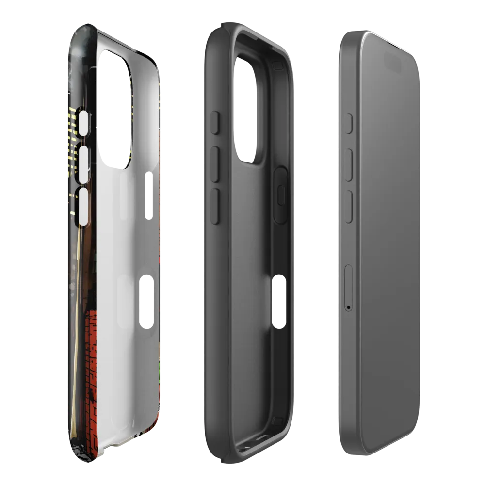 Nocturnal Cityscape: The Hidden Alley | Phone Case |  16 Pro | Tough Case | Glossy