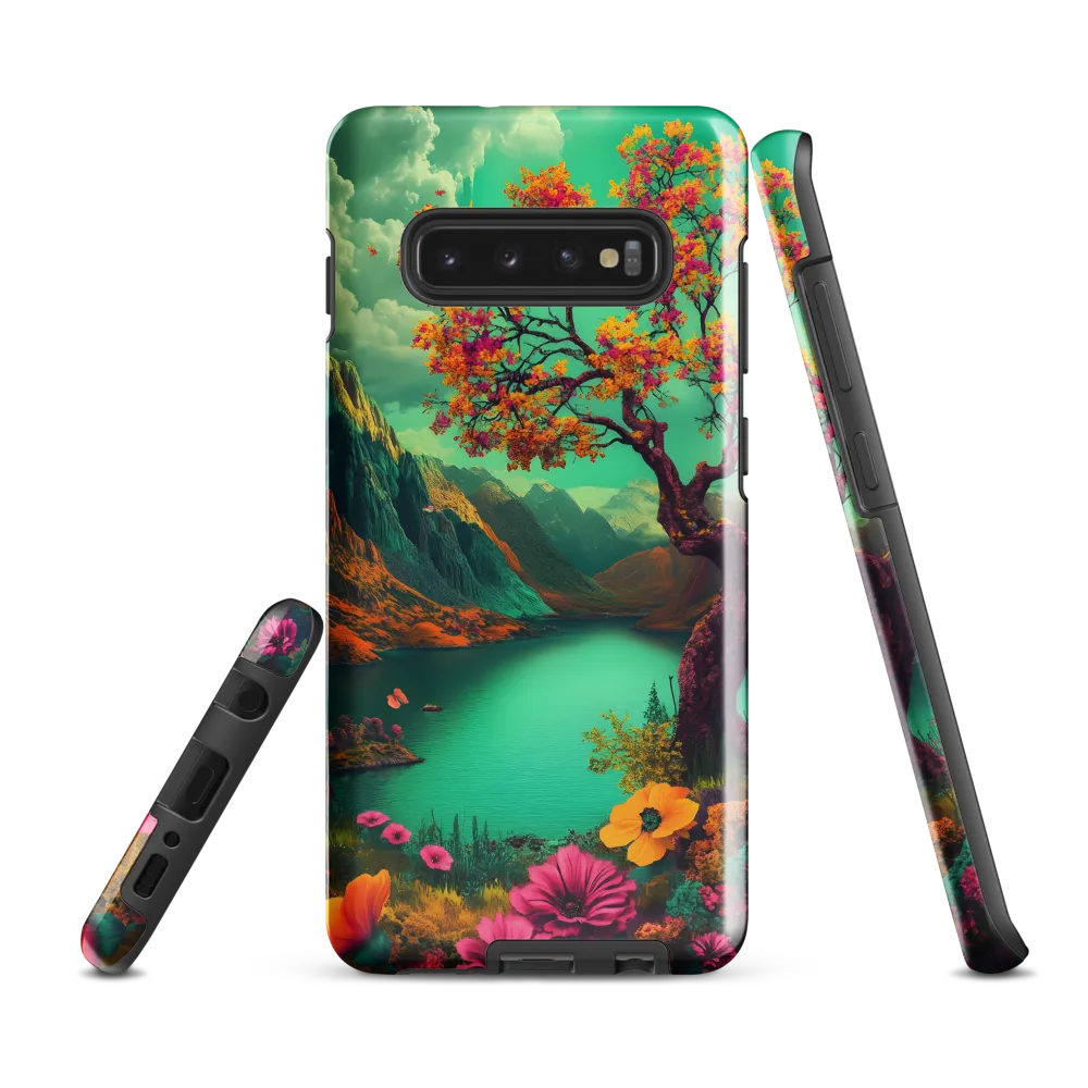 Elysium in Bloom | Phone Case |  S10 Plus | Tough Case | Glossy