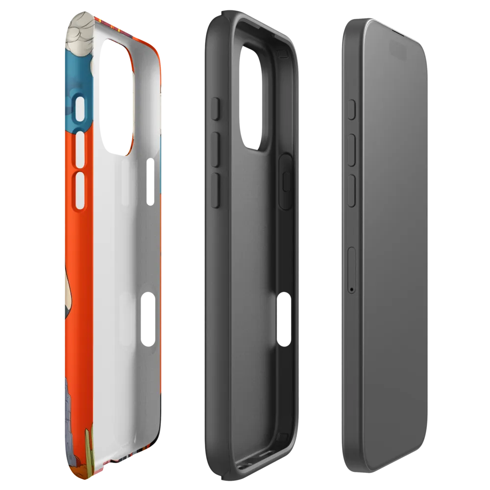 Eruption of Power | Phone Case |  16 Pro Max | Tough Case | Matte