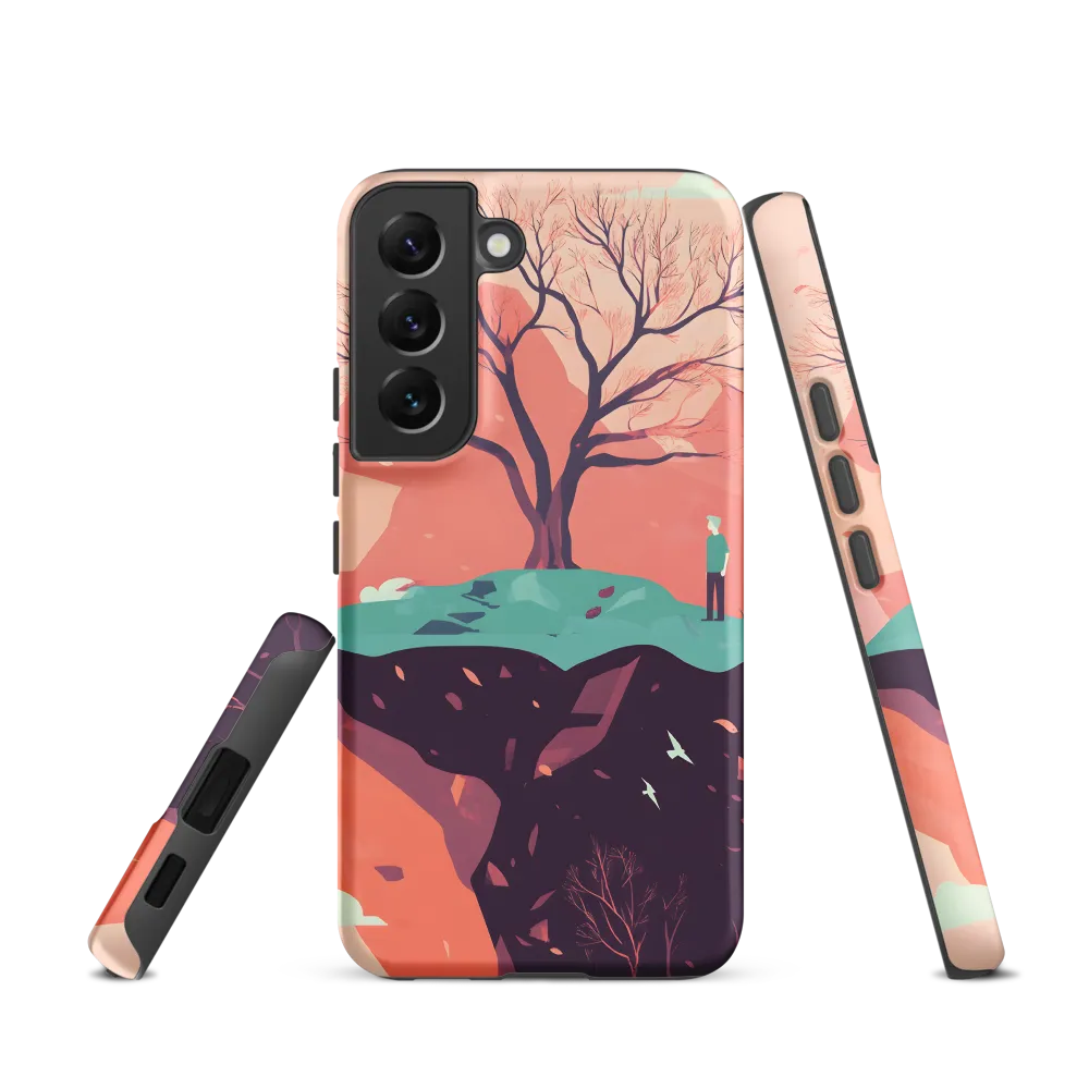 Contemplating Solitude | Phone Case |  S22 | Tough Case | Matte