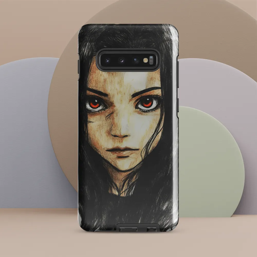 Eyes of Intensity | Phone Case |  S10 Plus | Tough Case | Glossy