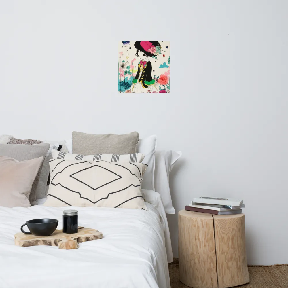 Whimsical Garden Reverie | Poster | 18″×18″