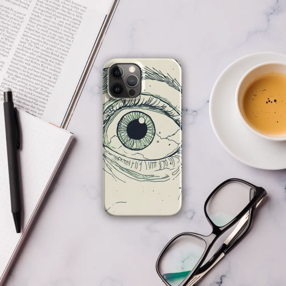Observant Gaze | Phone Case |  12 Pro Max | Snap Case | Glossy
