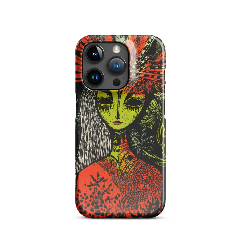 Mystical Flora: A Surreal Portrait