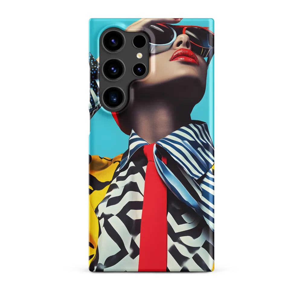 Chic Confidence in Bold Patterns