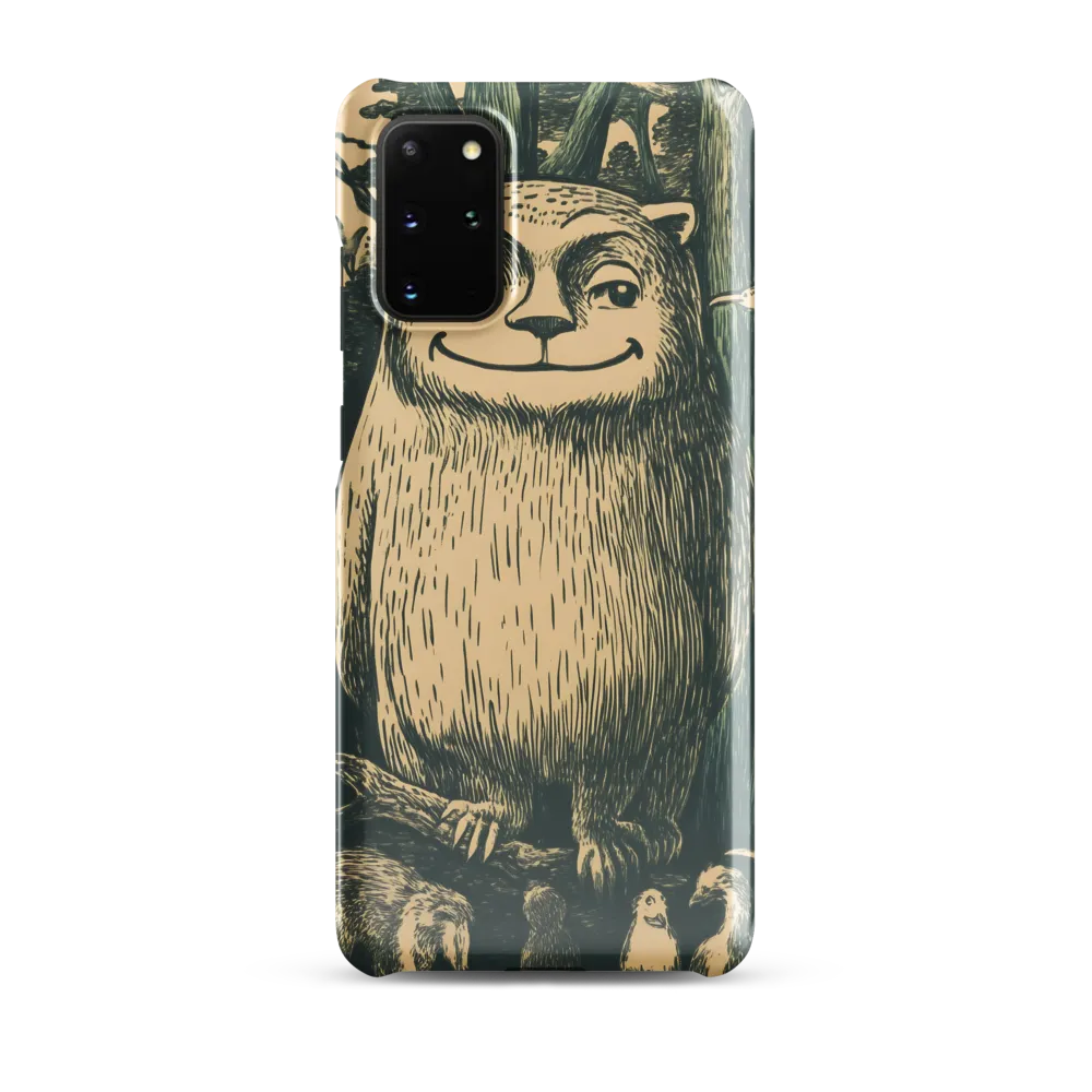 Forest Guardian: A Whimsical Encounter | Phone Case |  S20 Plus | Snap Case | Glossy