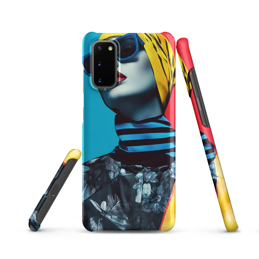 Vibrant Elegance in Modern Fashion | Phone Case |  S20 | Snap Case | Matte