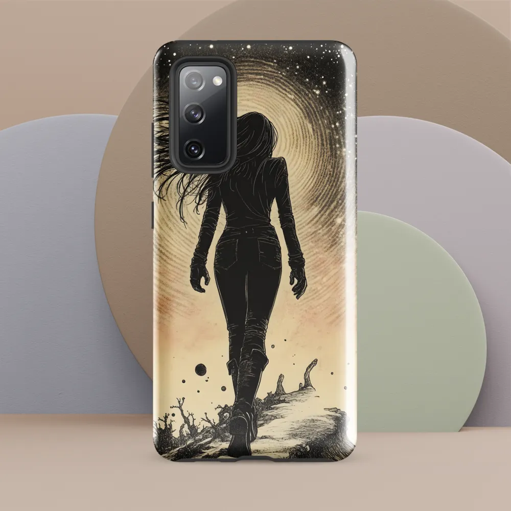 Journey Through the Cosmos | Phone Case |  S20 FE | Tough Case | Glossy