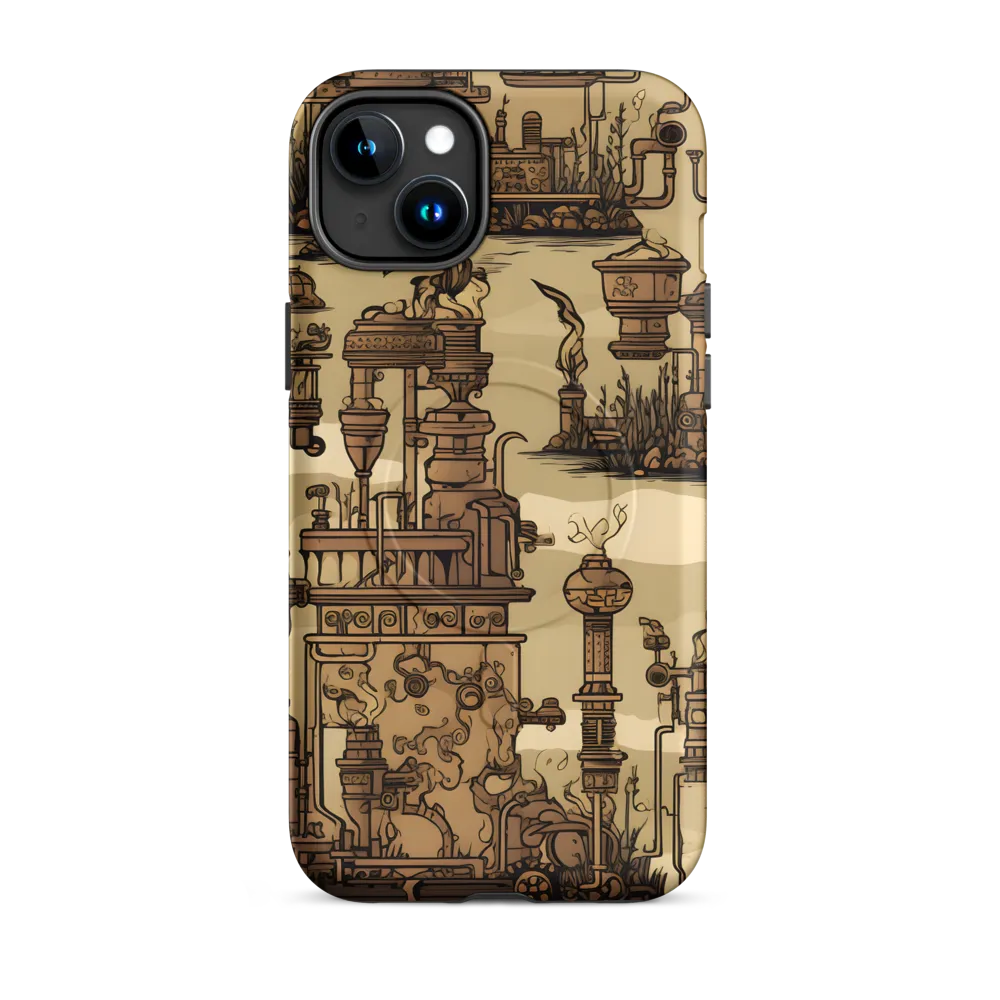 Whimsical Industrial Landscape