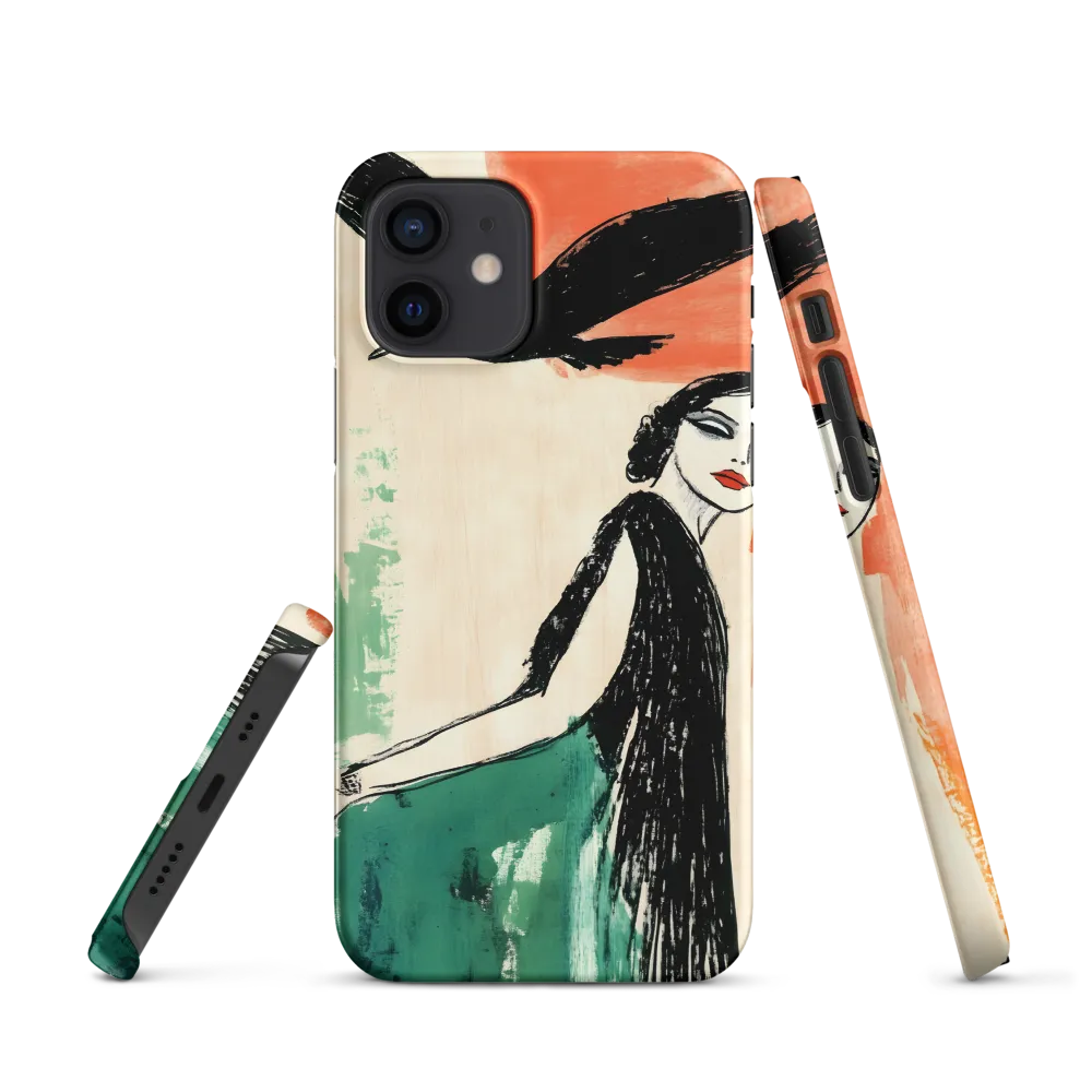 Elegance in Flight | Phone Case |  12 | Snap Case | Matte