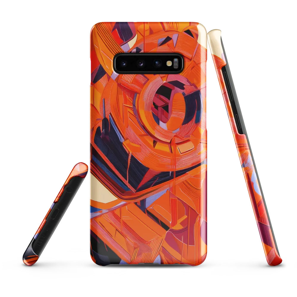 Vibrant Geometry | Phone Case |  S10 Plus | Snap Case | Glossy