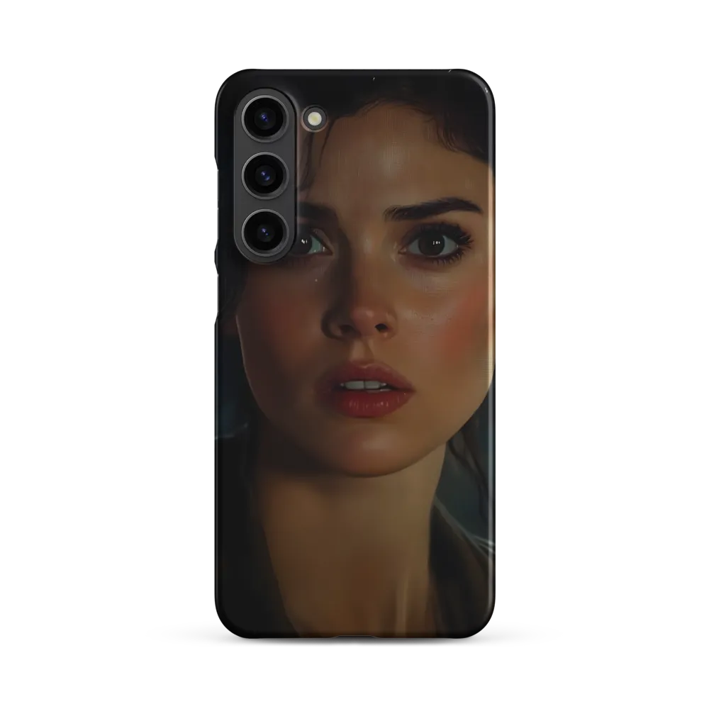 Gaze of Intensity | Phone Case |  S23 Plus | Snap Case | Matte