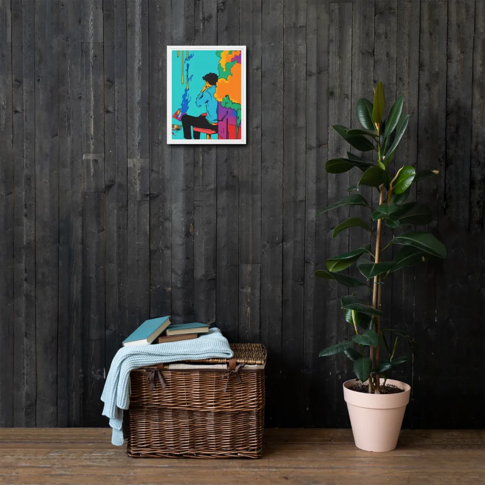 The Artist Within | Canvas with White Frame | 11″×14″
