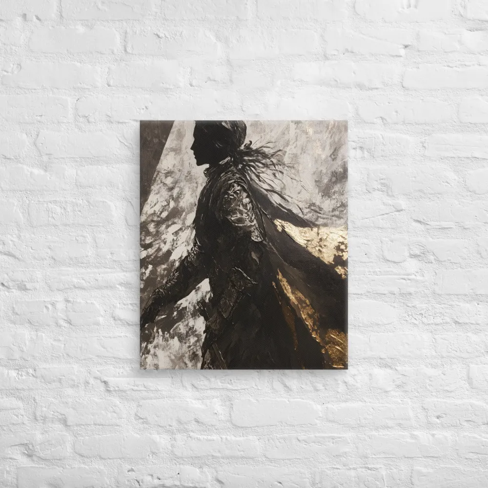 The Silhouette of Valor | Canvas | 20″×24″
