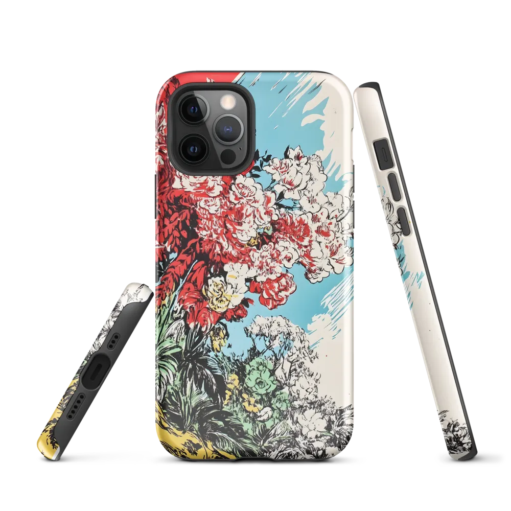 Floral Symphony in Bold Colors