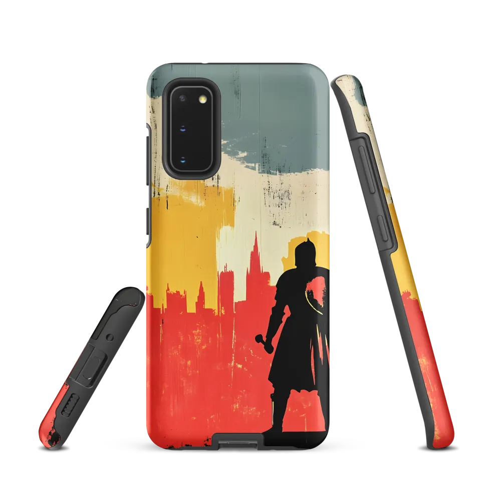 Hero in the Urban Dawn | Phone Case |  S20 | Tough Case | Matte