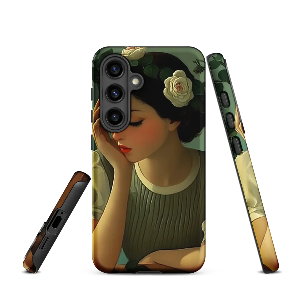 Whispers of Serenity | Phone Case |  S24 | Tough Case | Matte