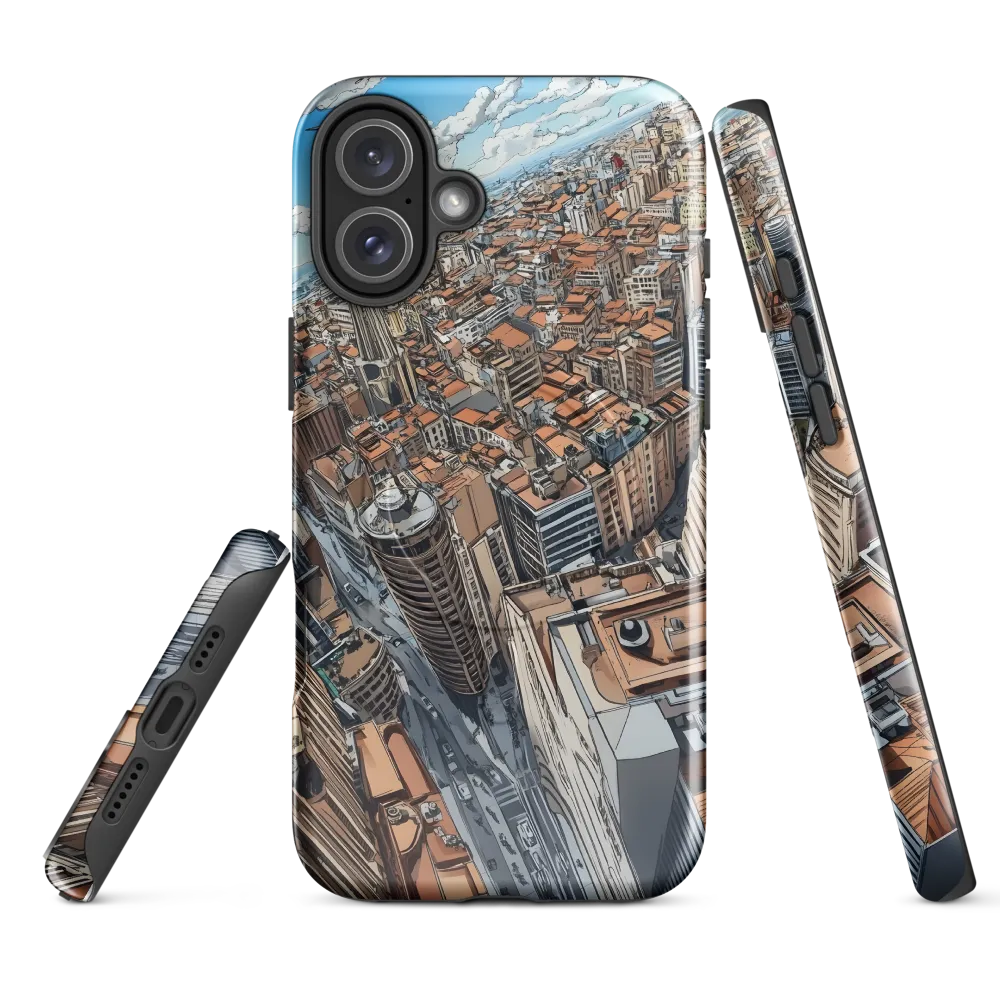 Aerial Symphony of Urban Life