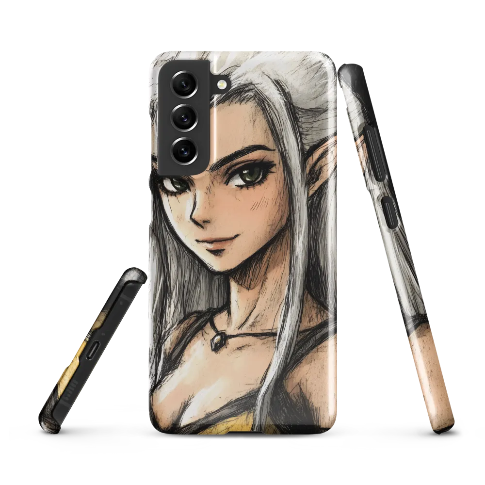 Ethereal Elegance: The Elf's Portrait