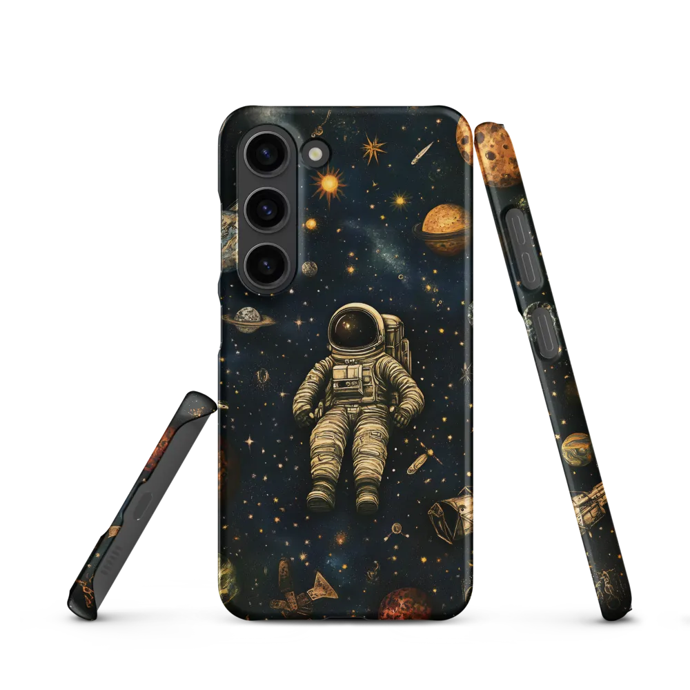 Cosmic Voyage: An Astronaut's Solitude